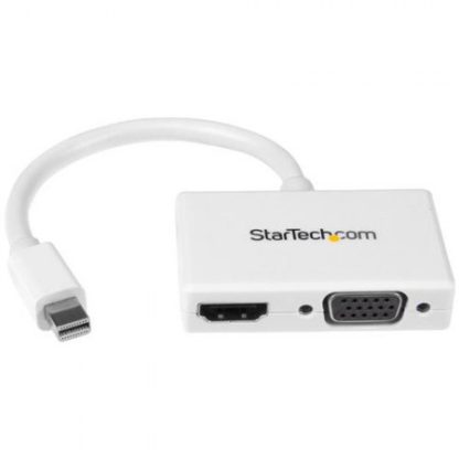 STARTECH  ADAPTADOR MINI DISPLAYPORT 1.2 - HDMI-VGA 1080P BLANCO - Image 2