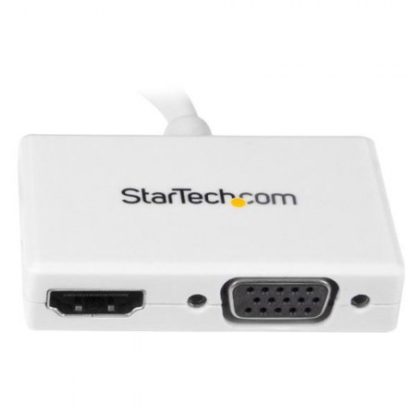 STARTECH  ADAPTADOR MINI DISPLAYPORT 1.2 - HDMI-VGA 1080P BLANCO - Image 3