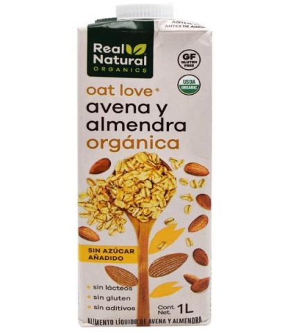 BEBIDA DE ALMENDRA Y AVENA 1 L REAL NATURAL