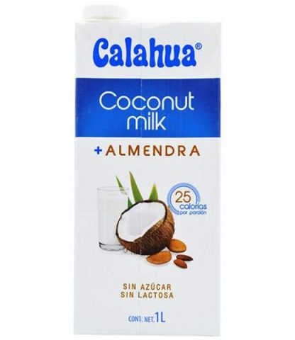 BEBIDA DE COCO Y ALMENDRA 1 LT CALAHUA