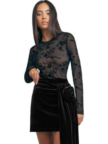 BLUSA DAMA BLUSA NEGRO HOLLY LAND