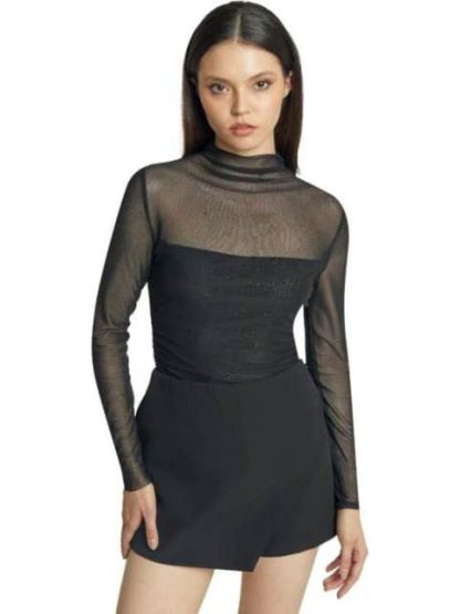 BLUSA DAMA BLUSA NEGRO HOLLY LAND - Image 2