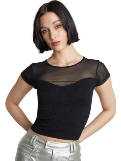 BLUSA DAMA NEGRO HOLLY LAND - Image 2