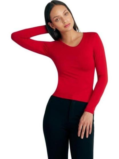 BLUSA DAMA ROJO HOLLY LAND - Image 3