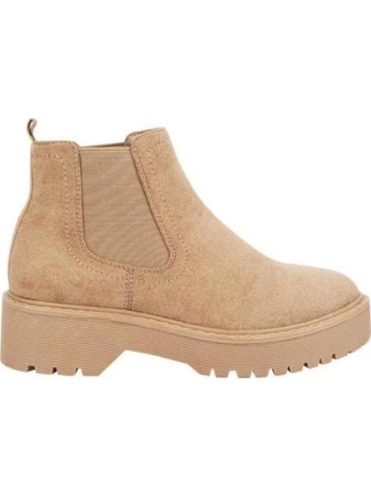 BOTA CHELSEA ANTE SUELA TRACK TAUPE GOODYEAR