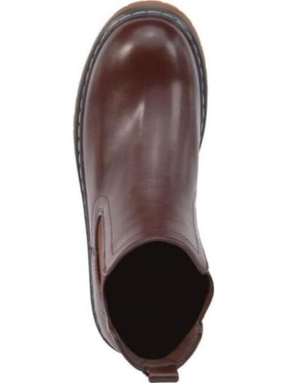 BOTA CHELSEA CON PLATAFORMA COGNAC GOODYEAR - Image 3