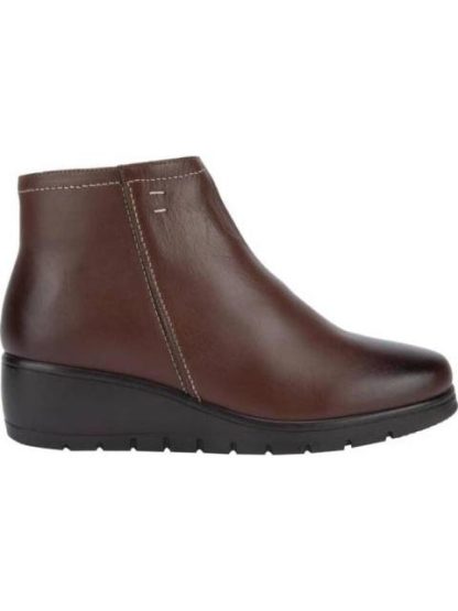 BOTA CONFORT PIEL VACUNO CAFE SHOSH CONFORT