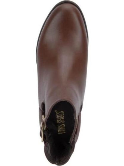 BOTA PIEL VACUNO CON ABERTURA COGNAC VIVIS SHOES - Image 3