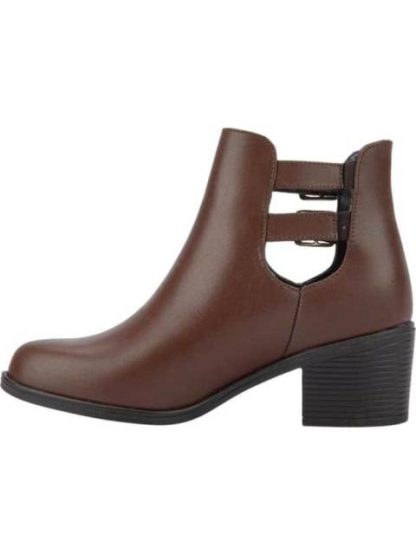 BOTA PIEL VACUNO CON ABERTURA COGNAC VIVIS SHOES - Image 5