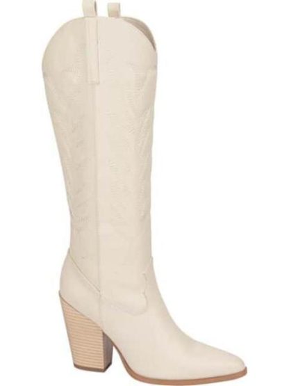 BOTA TEXANA BORDADA BEIGE TIERRA BENDITA DELUXE - Image 2