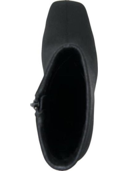 BOTA VESTIR TACON CON PEDRERIA NEGRO THALIA SODI - Image 3