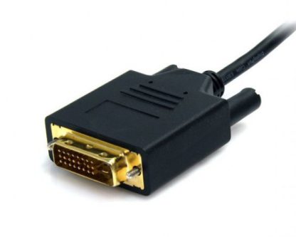 STARTECH  CABLE MINI DISPLAYPORT 1.2 MACHO - DVI MACHO 1080P 1.8 METROS NEGRO - Image 2