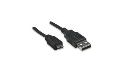 MANHATTAN CABLE USB DE ALTA VELOCIDAD USB 2.0 A MACHO - MICRO USB 2.0 B MACHO 1 METRO NEGRO - Image 5