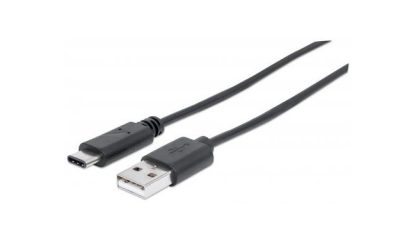 MANHATTAN CABLE USB C DE ALTA VELOCIDAD USB C MACHO - USB A MACHO 1 METRO NEGRO - Image 4