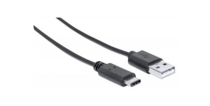 MANHATTAN CABLE USB C DE ALTA VELOCIDAD USB C MACHO - USB A MACHO 1 METRO NEGRO - Image 5