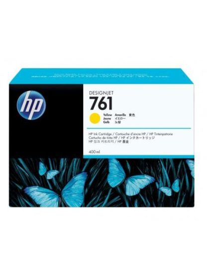 CARTUCHO HP 761 AMARILLO ORIGINAL 400ML