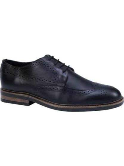 ZAPATO CASUAL DERBY NEGRO UOMO DI FERRO - Image 2