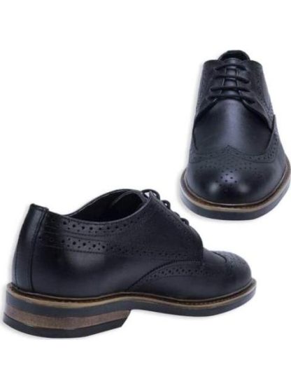 ZAPATO CASUAL DERBY NEGRO UOMO DI FERRO - Image 7