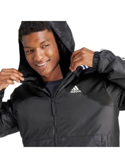 CHAMARRA ESS 3S INS HO J NEGRO ADIDAS - Image 5