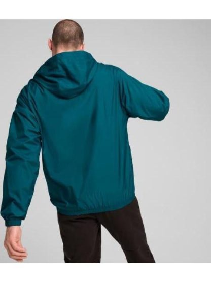 CHAMARRA MESH LINED WINDBREAKER VERDE PUMA - Image 5