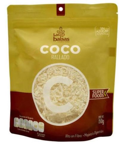 COCO RALLADO 150 G LAS BALSAS