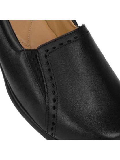 MOCASIN CHOCLO DE PIEL NEGRO ENRICO FERRI - Image 4