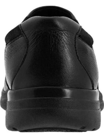 MOCASIN DE PIEL CON ELASTICO NEGRO FLEXI - Image 3