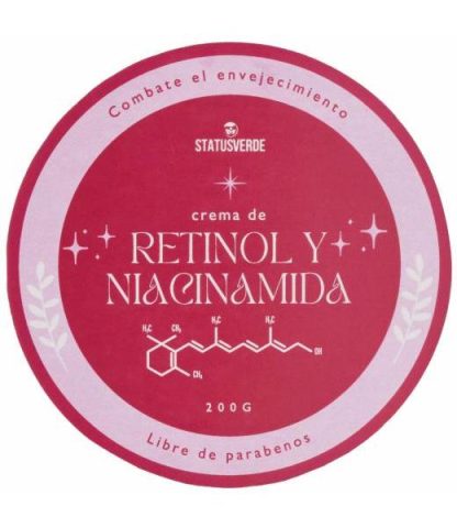 CREMA NIACINAMIDA RETINOL 200 G STATUS VERDE