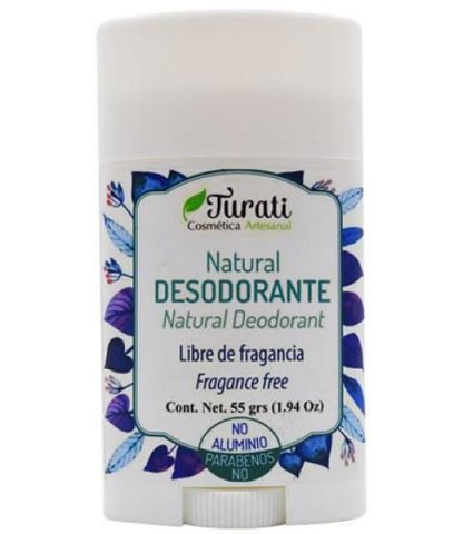 DESODORANTE EN BARRA NATURAL 55 G TURATI