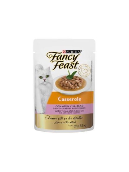 FANCY FEAST ATUN Y SALMON 85 G