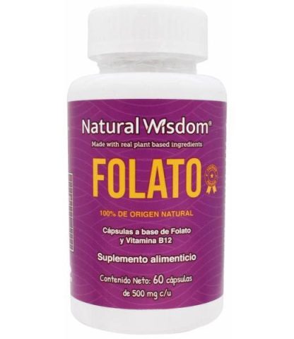 FOLATO 60 CAP NATURAL WISDOM