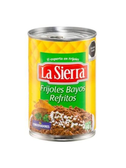 FRIJOLES REFRITOS BAYOS LA SIERRA 440 GR