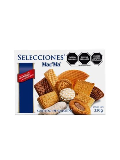 GALLETA MAC MA SURTIDO SELECCIONES 330 GR