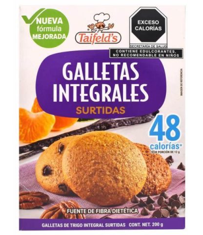 GALLETAS INTEGRALES SURTIDAS 200 G TAIFELDS