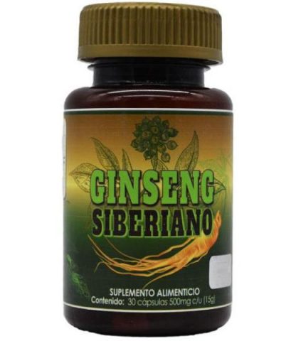 GINSENG SIBERIANO 30 CAP ANAHUAC