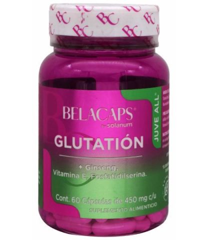 GLUTATION GINSENG VITAMINA E 60 CAP SOLANUM BELACAPS