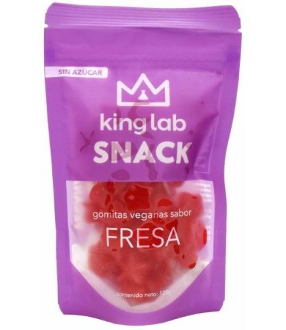 GOMITAS FRESA 120 G KING LAB