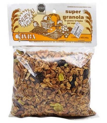 GRANOLA CON FRUTAS Y SEMILLAS 400 G VIVRA