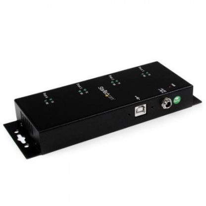 STARTECH  HUB CONCENTRADOR ADAPTADOR USB A SERIAL RS232 DB9 4 PUERTOS NEGRO - Image 3