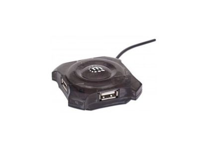 MANHATTAN HUB USB 1.1 DE 4 PUERTOS 12 MBIT-S NEGRO-TRANSPARENTE - Image 6