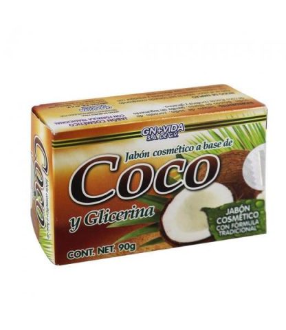 JABON COCO Y GLICERINA 90GR GN+VIDA