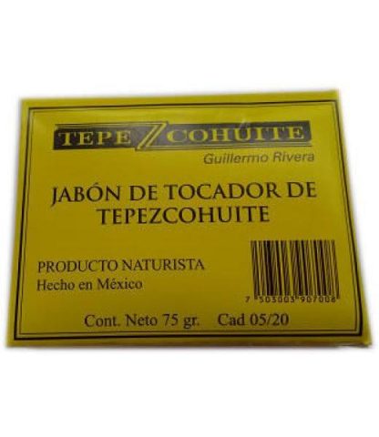 JABON DE TOCADOR DE TEPEZCOHUITE 75GR TEPEZCOHUITE