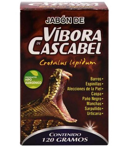 JABON DE VIBORA DE CASCABEL 120 G NUTRIMED