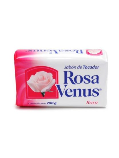 JABON ROSA VENUS DE TOCADOR ROSA 200 GR