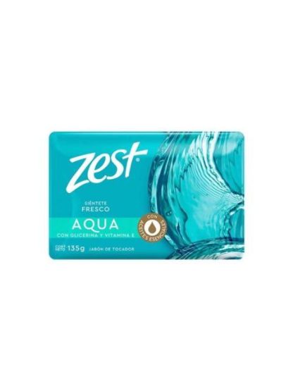 JABON ZEST DE TOCADOR AQUA 135 GR