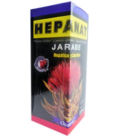 JARABE HEPANAT 120ML HEPATICO Y COLERETICO OCOTZOTL