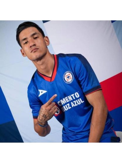 JERSEY CRUZ AZUL HOME 23 24 AZUL REY PIRMA - Image 3