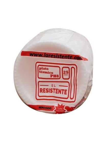 LA RESISTENTE PLATO TERMICO POZOLERO PH8 25 PZ