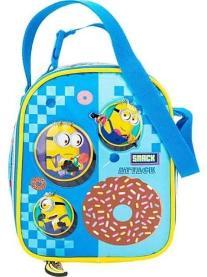 LONCHERA ESCOLAR MINIONS AZUL MINION