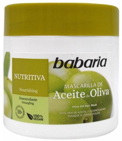 MASCARILLA CAPILAR ACEITE DE OLIVA 400 ML BABARIA